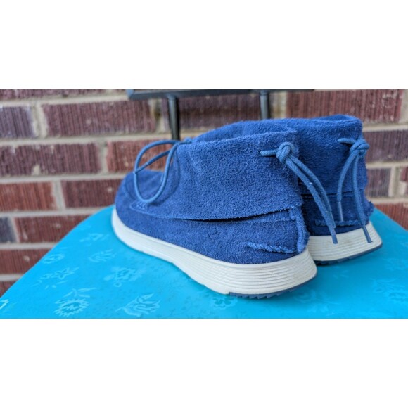 Ransom Alta Mid Blue Suede Chukka Moccasin SneakersMens Sz 8 main image 7